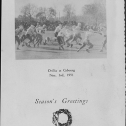 Football -Galloping Ghosts -1951 -P02-greeting card