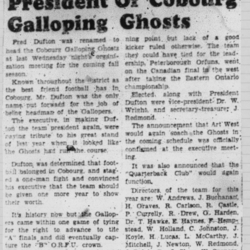 Football -Galloping Ghosts -1953 -A01-season