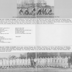 Football -Galloping Ghosts -1987 -B14-reunion-program