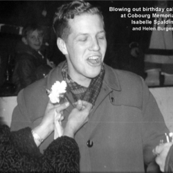 Layton - birthday at Cobourg Memorial