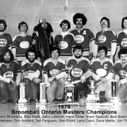 Ontario Masters Broomball Champs 1979