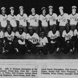 Softball -Grafton Tournament -1976 -Mens-Champs-Grafton Juveniles 2