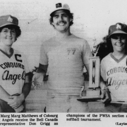 Softball -Grafton Tournament -1979 -Ladies-Champs-Cobourg Angels