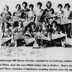 Softball -Grafton Tournament -1979 -Ladies-non-PWSA Champs-Peterborough