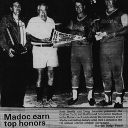 Softball -Grafton Tournament -1979 -Mens-Champs-Madoc