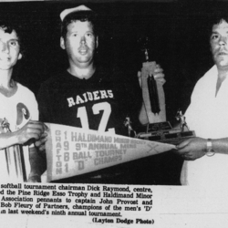 Softball -Grafton Tournament -1981 -Mens-D Champs-Partners