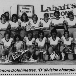 Softball -Grafton Tournament -1982 -D Champs -Ladies -Baltimore Dolphinettes