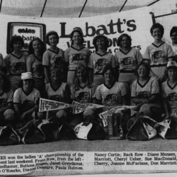 Softball -Grafton Tournament -1982 -Ladies-A Champs-Mill Valley