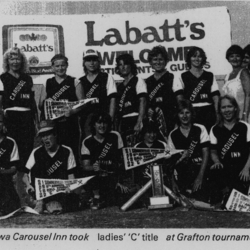 Softball -Grafton Tournament -1982 -Ladies-C Champs-Oshawa