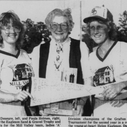 Softball -Grafton Tournament -1983 -Ladies-A Champs-Mill Valley