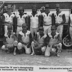 Softball -Grafton Tournament -1985 -Mens-B Champs-Stroud IGA