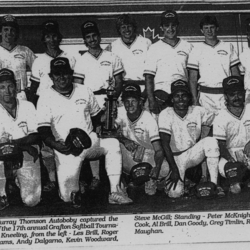 Softball -Grafton Tournament -1989 -Mens-C Champs-Thompson Autobody