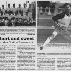 Softball -Grafton Tournament -1990 -Mens-Summary and A Champs-Thomson Autobody