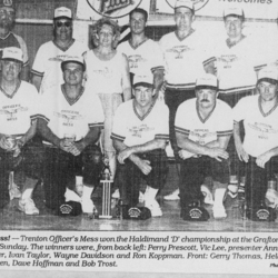 Softball -Grafton Tournament -1991 -Mens-D Champs-Trenton Officers