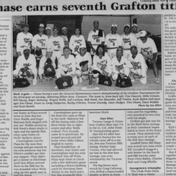 Softball -Grafton Tournament -1993 -Mens-Summary and A Champs-Scottys