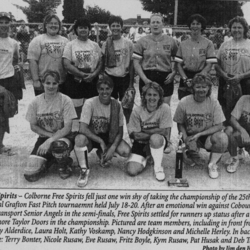 Softball -Grafton Tournament -1997 -Ladies-A runner Up-Colborne Free Spirits