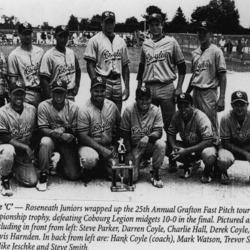 Softball -Grafton Tournament -1997 -Mens-C Champs-Roseneath Juniors