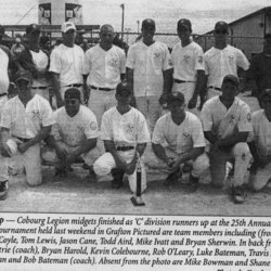 Softball -Grafton Tournament -1997 -Mens-C Runner Up-Cobourg Legion Midgets