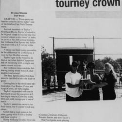 Softball -Grafton Tournament -1999 -Ladies-Summary