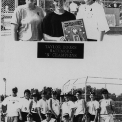 Softball -Grafton Tournament -2001 -Ladies- B Champs -Baltimore Taylor Overhead Doors