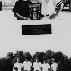 Softball -Grafton Tournament -2001 -Mens-C Champs-Lang Construction