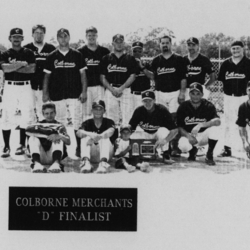 Softball -Grafton Tournament -2002 -Mens-D Runner Up-Colborne Merchants