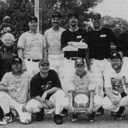 Softball -Grafton Tournament -2003 -Mens-A Runner Up-Lang Construction