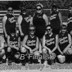 Softball -Grafton Tournament -2012 -Ladies-B Runner Up-Shelter Valley