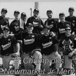 Softball -Grafton Tournament -2012 -Mens-B Champs-Newmarket Juniors