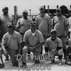 Softball -Grafton Tournament -2012 -Mens-D Runner Up-Frankford