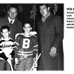 YCN-62-Johnny Bower-Bob Pulford-Richard Vanderlip