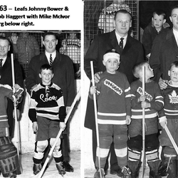 YCN-63-Johnny Bower & Tr. Bob Haggert-Mike McIvor