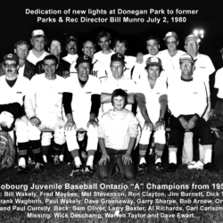 donegan park lights dedication