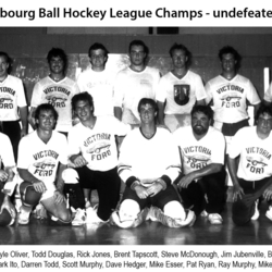 02JJ-1986 Cobourg Ball Hockey League -Champs