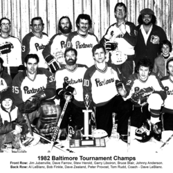 30JJ-1982 Baltimore Tournament -Champs-Partners