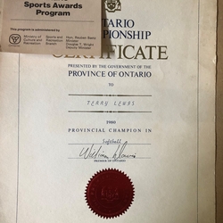 TL055-Fastball Provincial champions 1980