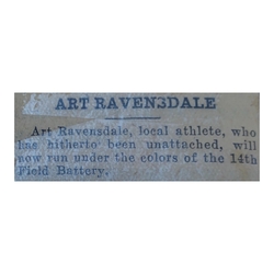 AR005-1931-08-13 Track and Field -Arthur Ravensdale -Marquette University