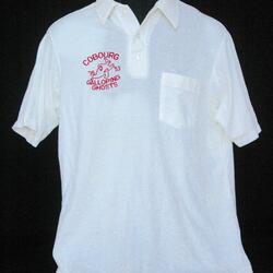 1987 Galloping Ghost reunion golf shirt