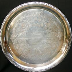 1971-78 golf silver tray-Mr. & Mrs Low Net