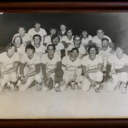 1974 Cobourg Merchants fast pitch team photo