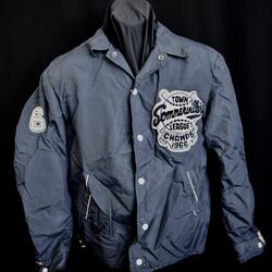 1966 Cobourg Men's softball jacket #6 Quigley