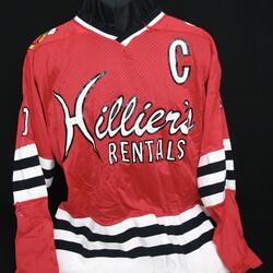 1976-77 Cobourg Mercantile hockey jersey