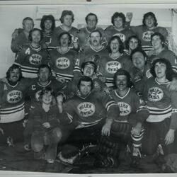 1976-77 Cobourg Mercantile hockey team photo