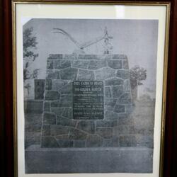 1953 Plowing Match "The Cairn of Peace" photo