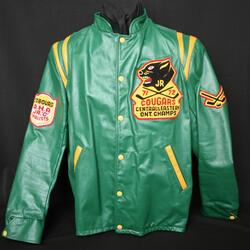 1972 Cobourg Cougars team jacket