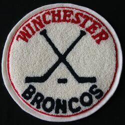 Winchester Broncos round cheniel crest