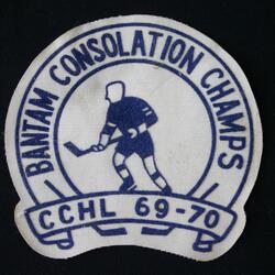 1970 CCHL crest Bantam Consolation Champs