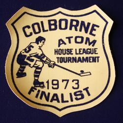 1973 CCHL crest Colborne Atom Tourney