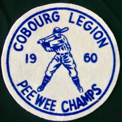 1960 Cobourg Minor Baseball PeeWee crest