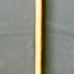 Golf club-metal head -wrapped wooden shaft